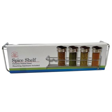Better Houseware Chrome Spice Shelf