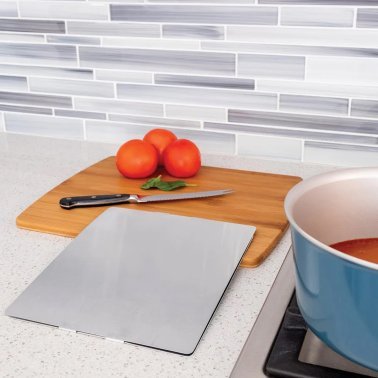 Better Houseware 3-Panel Splatter Shield, Aluminum