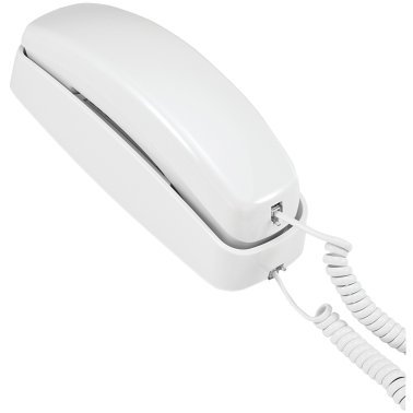 AT&T® Corded Trimline® Phone with Lighted Keypad (White)