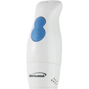 Brentwood® 2-Speed 200-Watt Hand Blender (White)