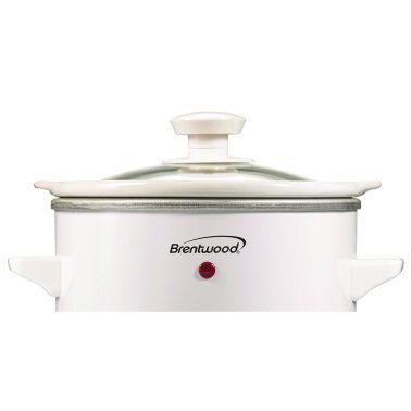 Brentwood® 1.5-Qt. 120-Watt Slow Cooker, White