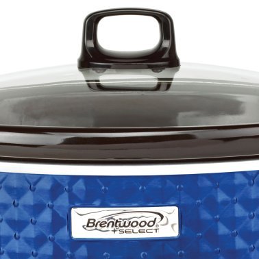 Brentwood® Select 7-Qt. Slow Cooker (Blue)