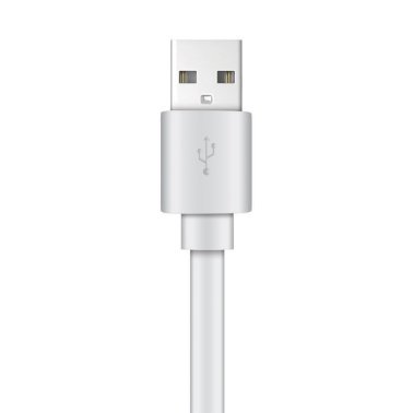 XYST™ Charge and Sync USB to Lightning® Flat Cable, 4 Ft. (White)