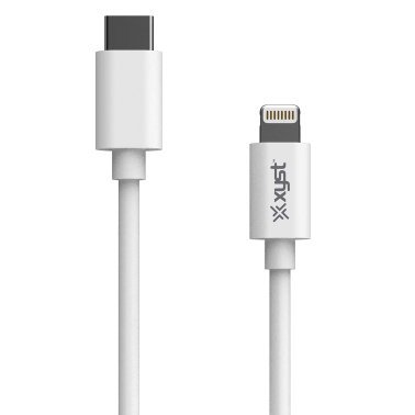 XYST™ USB-C® to Lightning® Cable, White (10 Ft.)