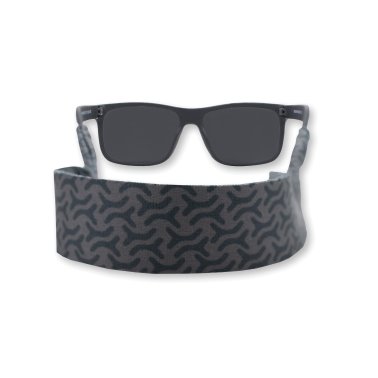 CARSON® Neoprene Eyewear Retainer Strap for Sunglasses and Glasses (Onyx Gray)