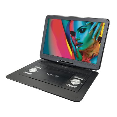 Proscan® Elite 13.3-In. Portable DVD Player with Swivel Screen, Headphones, and Remote, PDVD1332, Black