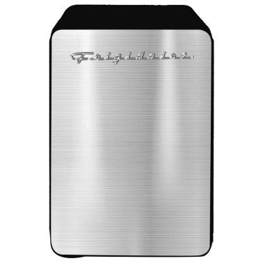 Frigidaire® 0.35-Cu.-Ft. 10-Liter 15-Can Mini Retro Stainless Steel Fridge, Silver
