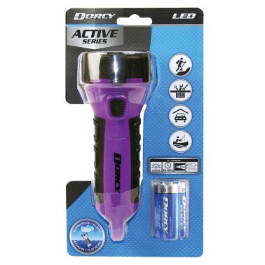 Dorcy® 55-Lumen Floating Flashlight (Purple)