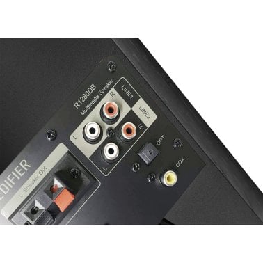 Edifier® R1280DB 42-Watt-RMS Amplified Bluetooth® Bookshelf Speaker System (Black)