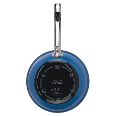 Vita® 8-Piece Enamel-on-Steel Cookware Set (Blue)