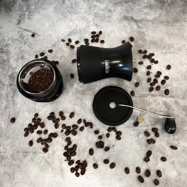 THE LONDON SIP Manual Glass and Ceramic Burr Coffee Grinder