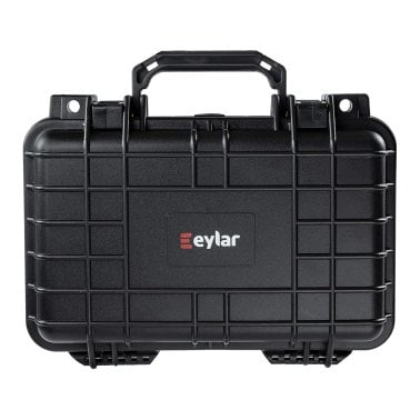 Eylar® SA00010 Compact Waterproof and Shockproof Gear and Camera Hard Case with Foam Insert (Black)