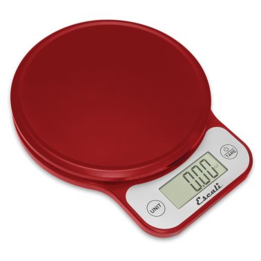 Escali® Telero 13.2-Lb.-Capacity Digital Kitchen Scale (Red)