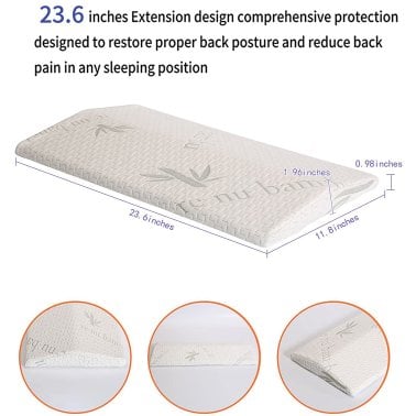 Doctor Pillow® Meileju Pillow with Gel Cooling Memory Foam