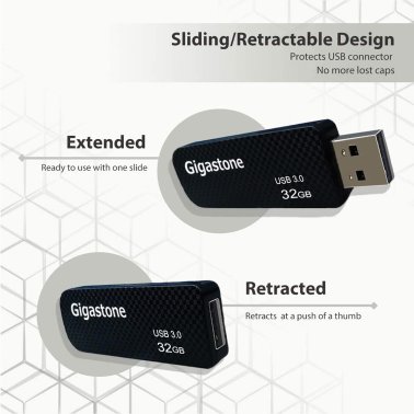 Gigastone® USB 3.0 Flash Drive (32 GB)