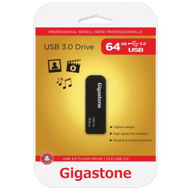 Gigastone® USB 3.0 Flash Drive (64 GB)