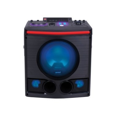 Gemini® GPK-800 Portable Bluetooth® Karaoke Party System with LED Lights and Microphone, Black