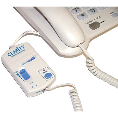 Clarity® HA40 Portable Telephone Handset In-Line Amp
