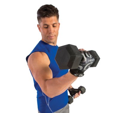 GoFit® Men’s Premium Leather Elite Trainer Gloves (Extra Large)