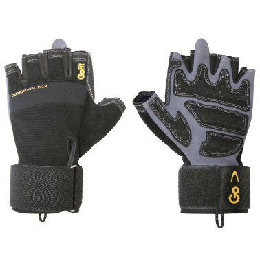 GoFit® Diamond-Tac Wrist-Wrap Gloves (X Large)