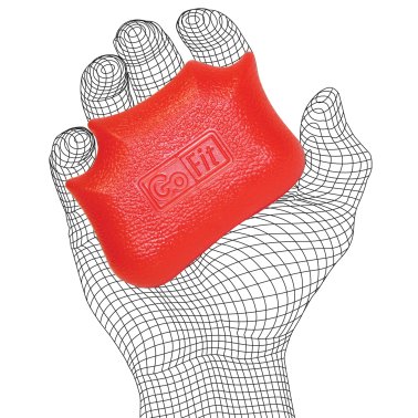 GoFit® Gel Hand Grip (Firm; Red)