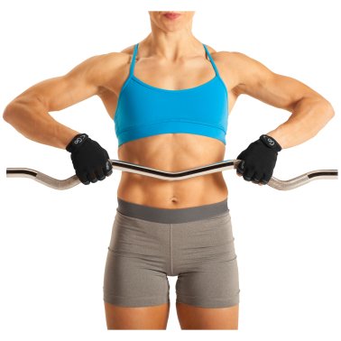 GoFit® Women's Xtrainer Cross-Training Gloves (Medium; Black)