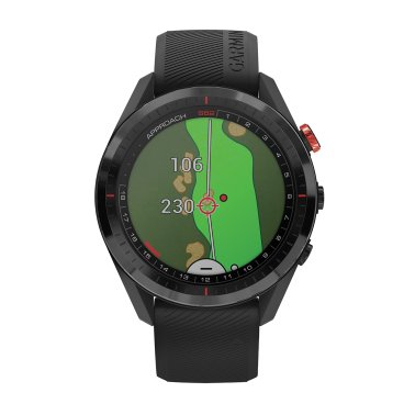 Garmin® Approach® S62 GPS Golf Watch Bundle with Black Ceramic Bezel, Black Silicone Band, and CT10 Sensors
