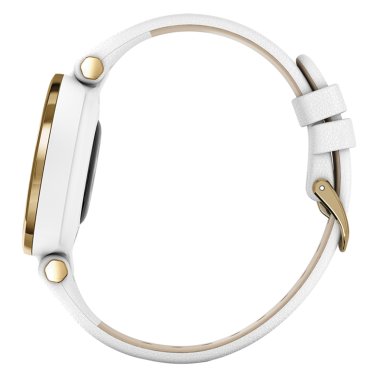 Garmin® Lily® Classic Edition Smartwatch (Light Gold/White)
