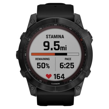 Garmin® fēnix® 7X Sapphire Solar Multisport GPS Watch (Black)