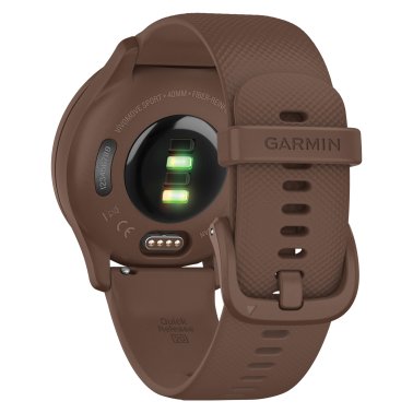 Garmin® vívomove® Sport Smartwatch with Silicone Band (Cocoa)