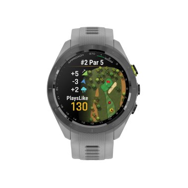 Garmin® Approach® S70 Golf Smartwatch with 42-mm Case and Black Ceramic Bezel (Gray)