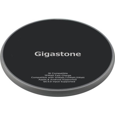 Gigastone® GA-9700 Qi® Certified Fast Wireless Charging Pad