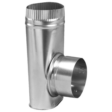 Deflecto® 4-In. Aluminum Offset Dryer Hose Connector