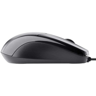 Belkin® Wired USB Ergonomic Mouse with 4.9-Ft. Cord, Black