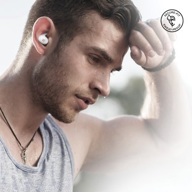 HyperGear® Active True Wireless Earbuds (White)