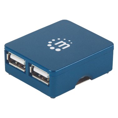 Manhattan® 4-Port High-Speed USB Micro Hub