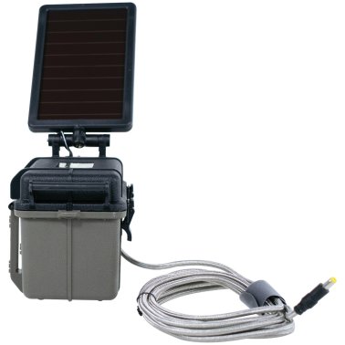 HME™ 12-Volt Battery Box with 2-Watt Solar Panel