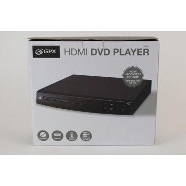 GPX® Standard DVD Player with HDMI® Upconversion to 1080p, DH300B