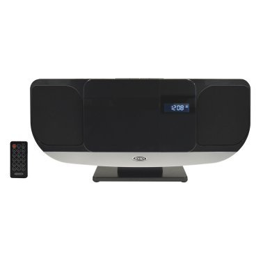 JENSEN® Bluetooth® Wall-Mountable Music System with CD Player and FM Radio, JBS-215