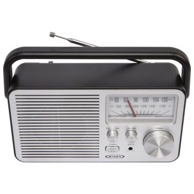 JENSEN® MR-750 Portable AM/FM Radio (Black)