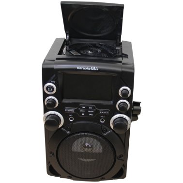 Karaoke USA™ CD+G Karaoke System with 4.3-In. Color TFT Screen