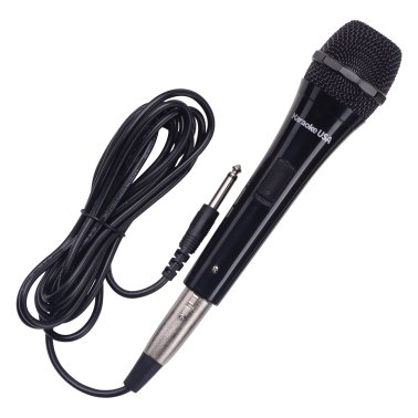 Karaoke USA™ Professional Dynamic Microphone with Removable Cord