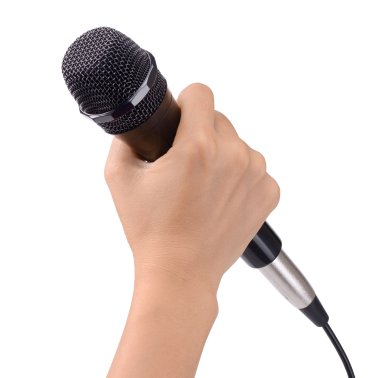 Karaoke USA™ Professional Dynamic Microphone with Removable Cord