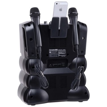 Karaoke USA™ Complete Wi-Fi® Bluetooth® Karaoke Machine with 9-Inch Touch Screen