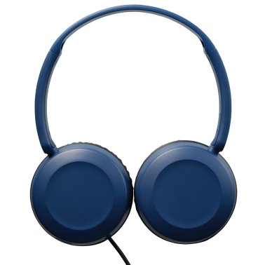 JVC® On-Ear Wired Headphones with Microphone (Blue)
