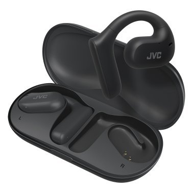 JVC® Bluetooth® Nearphones, True Wireless with Charging Case, Black, HA-NP35T