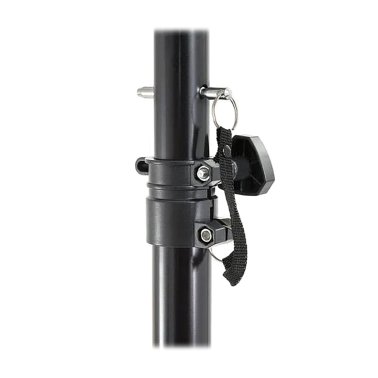 Gemini® Professional Adjustable PA Speaker Stand, Black, ST-04