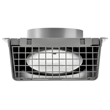 Lambro® Plastic Wall Exhaust or Air Intake Vent with Hinged Screen and Removable Damper, Gray (6 In.)