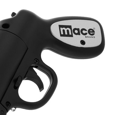 Mace® Brand Matte Black Pepper Gun with Strobe LED