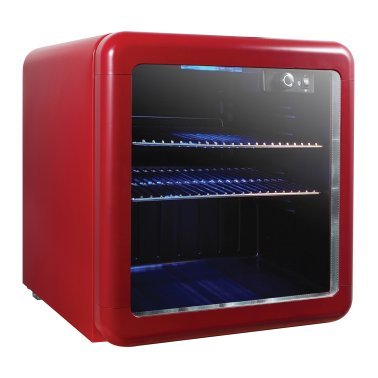 Magic Chef® 1.7-Cu. Ft. Retro Beverage Cooler (Red)